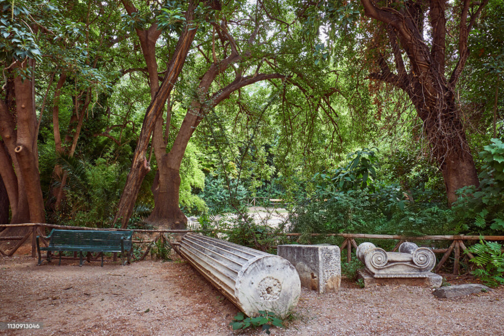 The National Garden in Athens